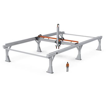 High speed heavy load truss manipulator